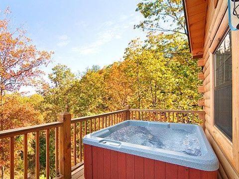 Caught Ya Peek'n Villa Sevierville Bagian luar foto